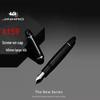 Золотая перьевая ручка Jinhao X159 из стали с иридиевым пером 40 мм, прямой клип и гигантский спиральный колпачок