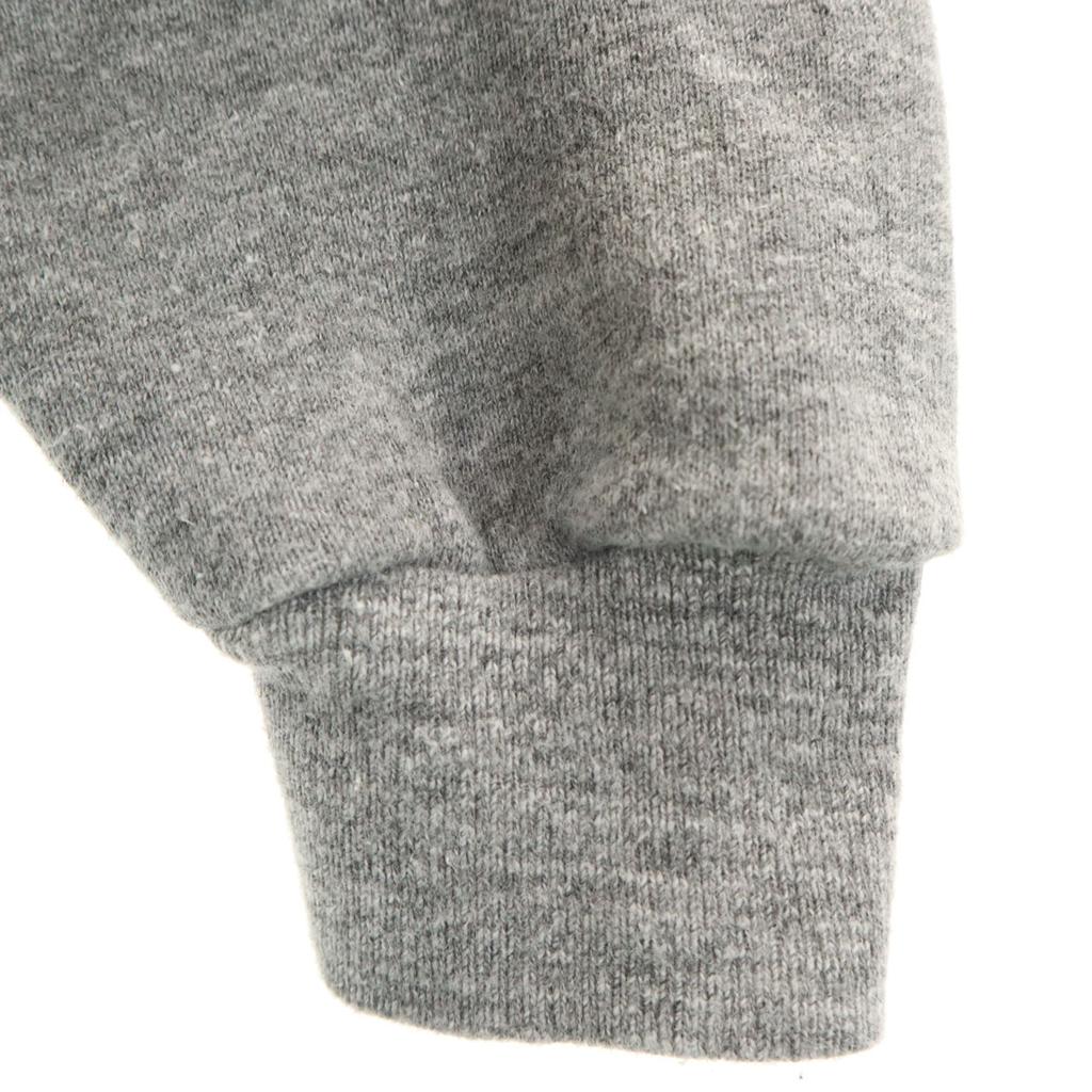 VINTAGE 70s Made in USA raglan sweat XL gray Vince Fleece Lining Women Used