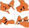 Sexyhot SM Goods SM Restraints Устройство для разведения ног Оковы для ног Ограничительный пояс Оковы для ног Наручники Маска для глаз SM Goods Регулируемый унисекс комплект из 2 предметов