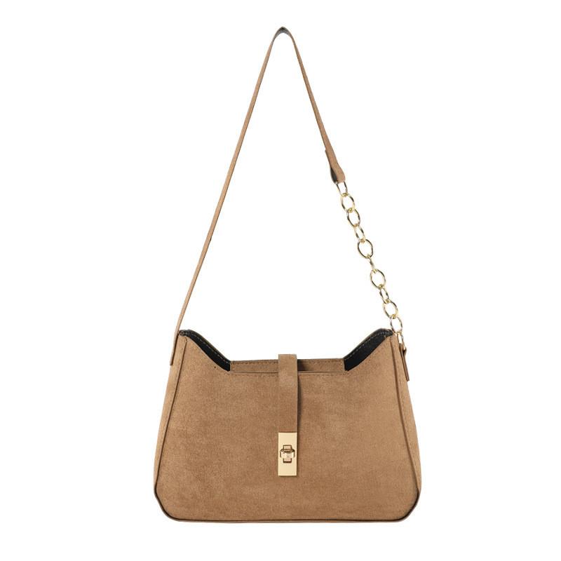 Современная женская маленькая квадратная сумка через плечо с оригинальным материалом и цепочкой