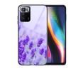 Чехол для телефона из закаленного стекла лавандового цвета для XiaoMi Redmi Note 10 9S 8 7 6 5 A 10t Pro 9T, чехлы предварительно