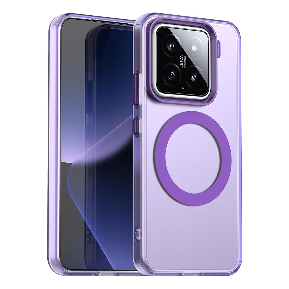 For Xiaomi 15 Pro Case Magnetic Case Skin Touch Matte Anti Drop TPU+PC Phone Back Cover