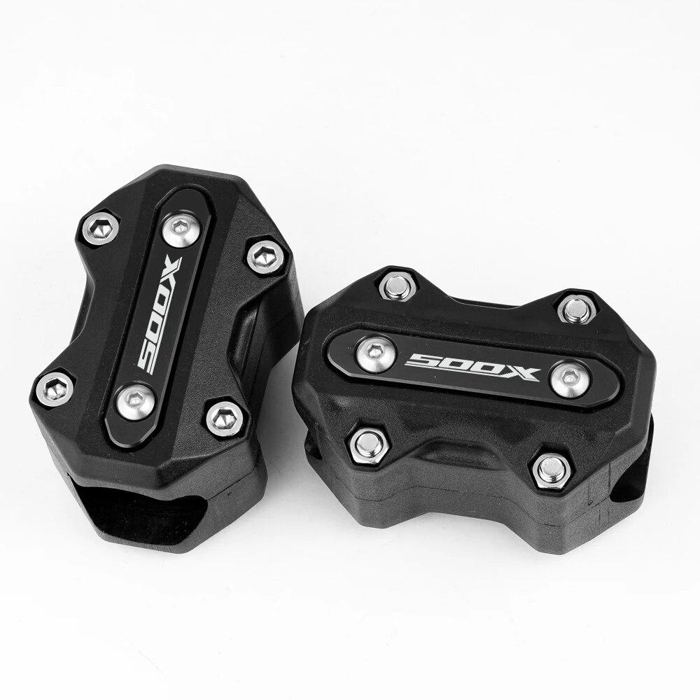 Подходит для Honda CB500X CB500F NC750X NC 750X круглый год защита двигателя мотоцикла защита бампера декоративный блок с лазерным логотипом