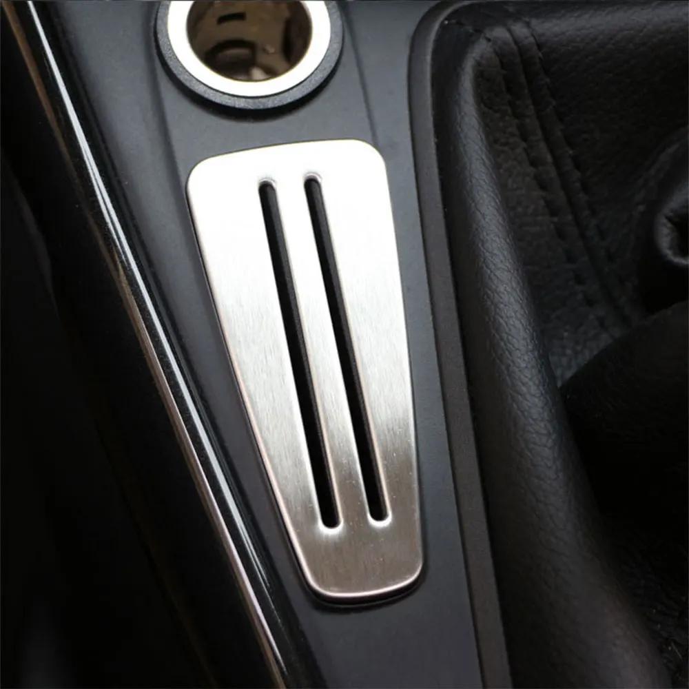 Для Ford Focus 3 MK3 Focus3 2015 2016 2017 2018 Аксессуары Накладка с защитой слота для карт Отделка Интерьер Наклейка на центральную консоль