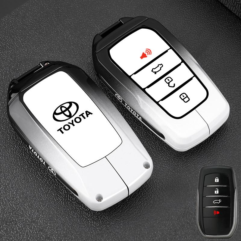 Чехол-оболочка для автомобильного ключа Toyota Tacoma Fortuner Corolla Venza Grand Highlander RAV4 XSE Prime Land Cruiser Hilux 2023 2024