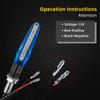 1 Pair Motorbike Turn Signal Lights Amber Led Blinker Indicators Carbon/Blue/Black Shell Front Rear Light for Motorcycle