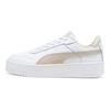 Puma Carina Кроссовки на толстой подошве Удобные Прочные Легкие Низкие Женские кроссовки Молочно-белые 389390-26