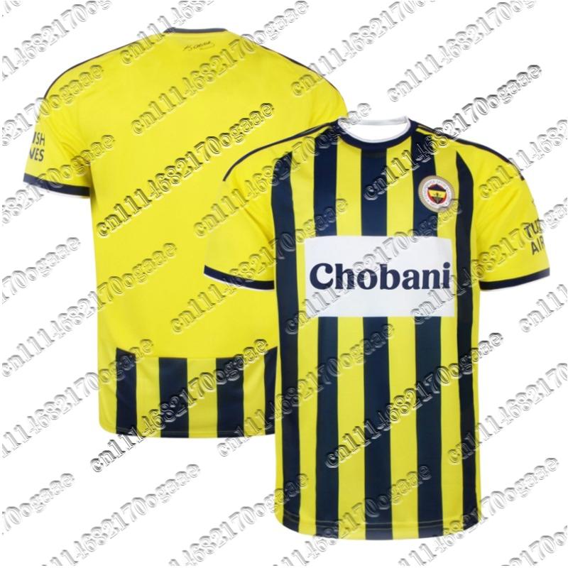 Мужская оверсайз футболка для фанатов футбола в стиле Y2K Fenerbahce Домашняя футболка
