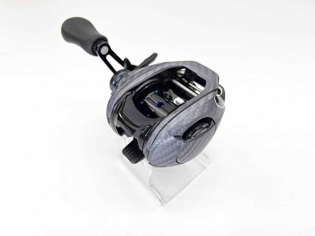 CUSTOM Custom Decal for YOROI and MGL Baitcasting Scratch Protection SEAT.JP 24SLX, 19SLX, Reels, (Silver, Left-Handed)