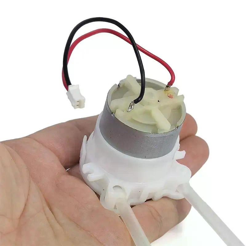 1 шт. DC 5V 6V 500 Металлощетковый редукторный двигатель Микро перистальтический насос Дозирующий жидкий насос для отбора проб чернил в лаборатории