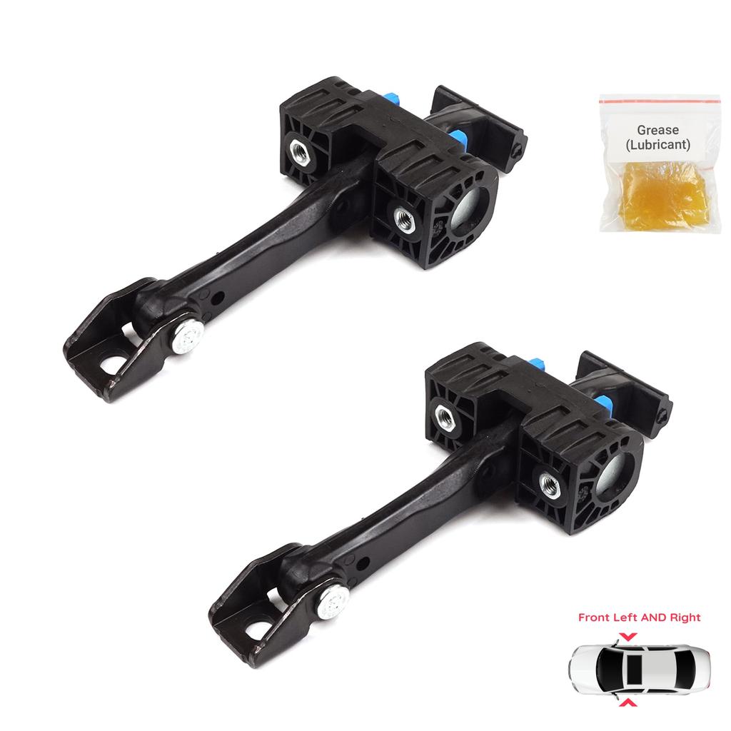 EDP1338-1 2 Pieces Front Door Hinge Brake Stop Check Strap Limiter for Mini Cooper MK1 MK2 R50 R52 R53 R55 R56 R57 R58 R59 2003-2015 51217176811