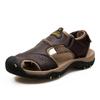 Summer Men's Sandals Women Beach Casual Shoes Handmade Thick Sole Closed Toe Aqua Shoes for Hiking Fishing