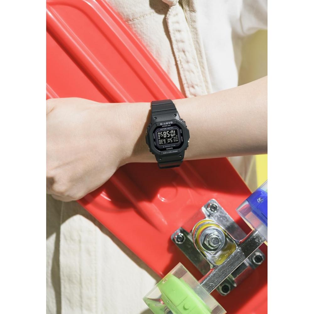 [Casio] Часы Baby Gee на солнечных батареях BGD-5650-1CJF женские черные