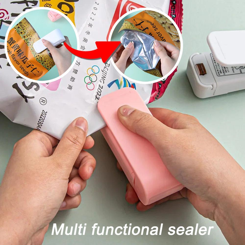 Мини Запайщик Тепла Запайщик Мешков Пластиковая Упаковка Запайщик Пищевых Продуктов Зажим для Мешков Ручной Запайщик Тепла для Пищевых Продуктов