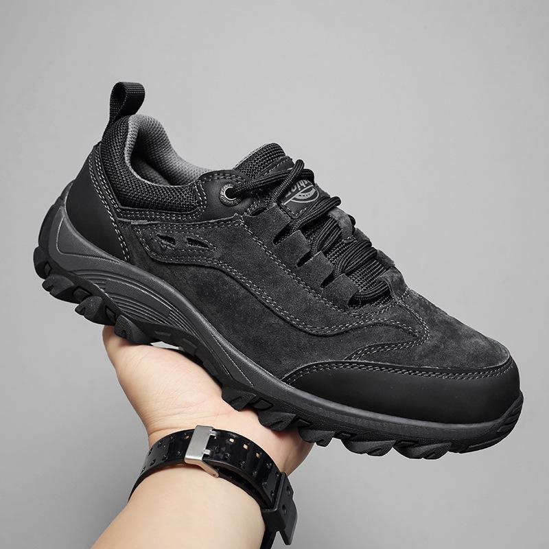 Мода 2025 Новые осенние Нескользящие Износостойкие и Дышащие Спортивные Туфли Походные Легкие Уличные Походные Ботинки Мужские Кроссовки