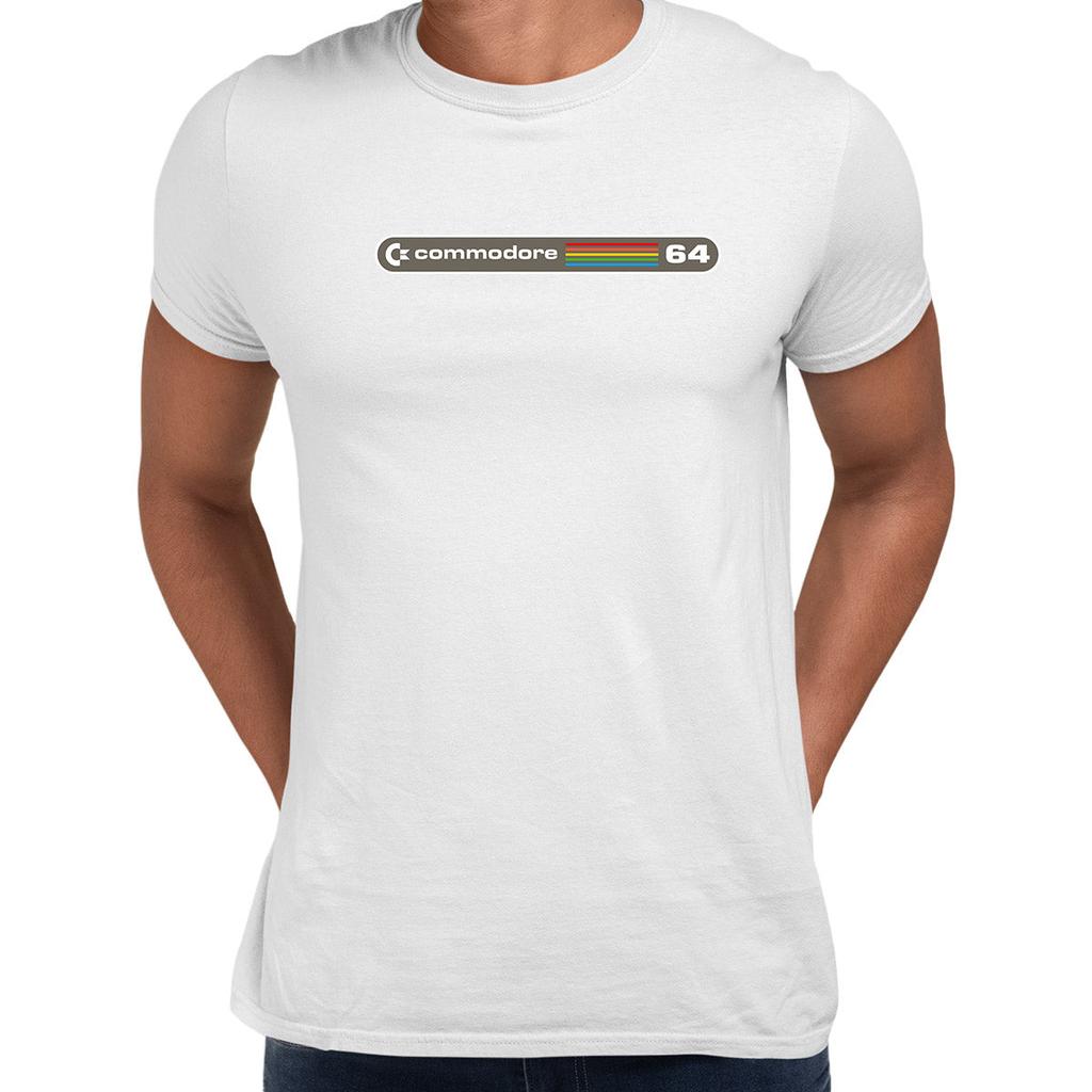 64 Old Retro Gaming Machine Computer Unisex T-Shirt OLD SKOOL Tops