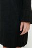 Women's Fashionable Stylish Cardigan Black Wide Fit Soft Textured Knitwear Cardigan