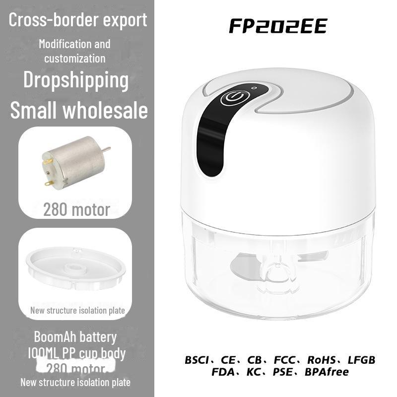 Электрическая измельчитель и чесночница: Многофункциональная автоматическая мясорубка для чеснока и мяса