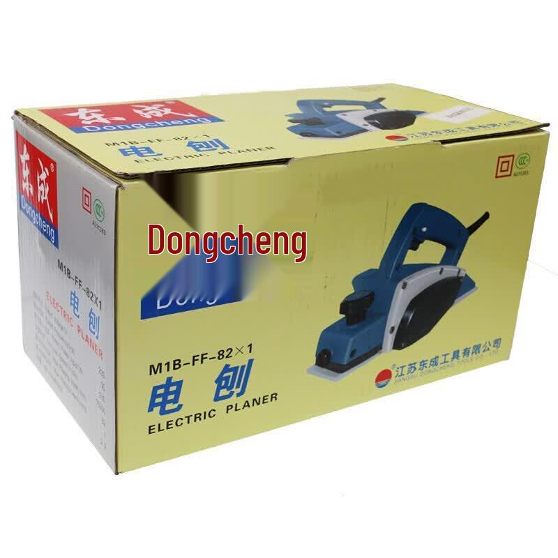 Ручной электрический рубанок Dongcheng, штепсель CN (адаптер в комплекте)