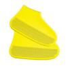 1Pair Waterproof Rain Shoe Covers Men Women Kids Reusable Boot Overshoes Anti-Slip Silicone Rainproof Foldable Portable Cycling Outdoor Shoes Covers