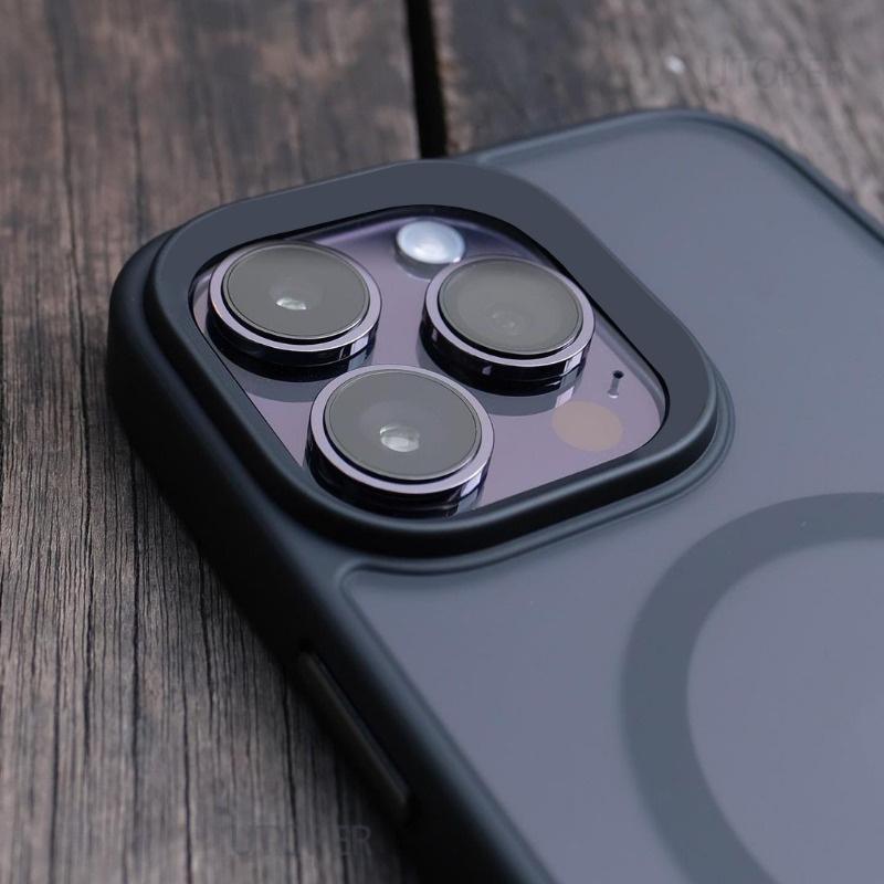 Матовый полупрозрачный чехол для iPhone 16 15 14 13 12 11 Pro Max Plus Магнитный чехол для беспроводной зарядки Magsafe