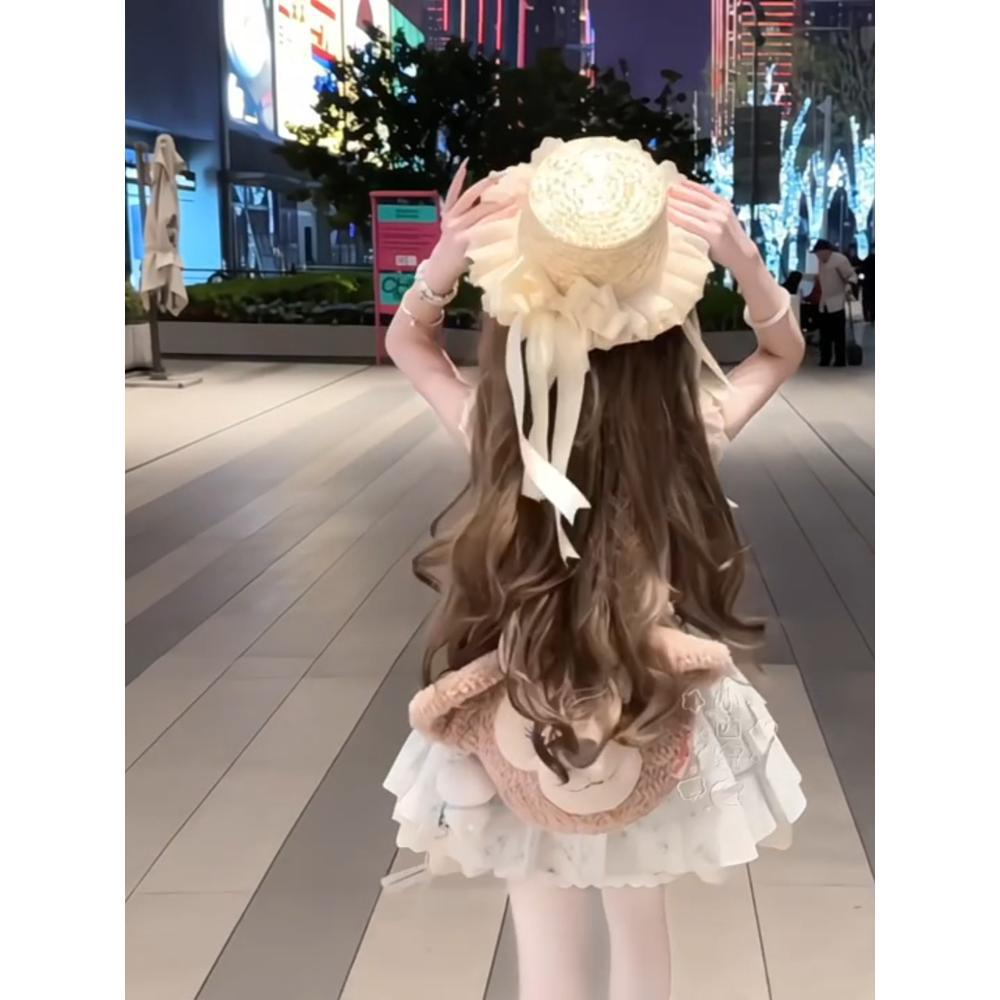 Французское милое платье с цветочной вышивкой, женское летнее новое, с квадратным вырезом, зауженное в талии, платье феи-принцессы