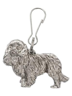 Коллекция британских художественных собак King Charles Spaniel Zip Pull