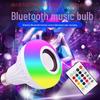 Музыкальная лампочка RGB Bluetooth: Суперяркий светодиодный цветной потолочный светильник с беспроводным пультом дистанционного управления и управлением звуковой сценой