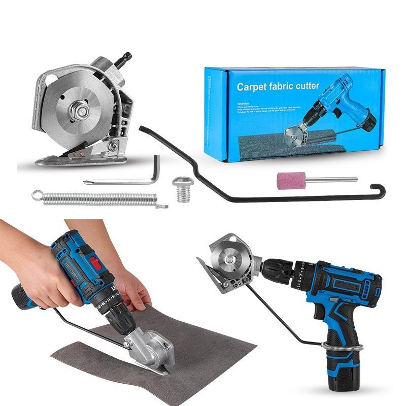 Насадка для преобразования дрели в тканевые ножницы Ручная насадка для резки ткани/бумаги