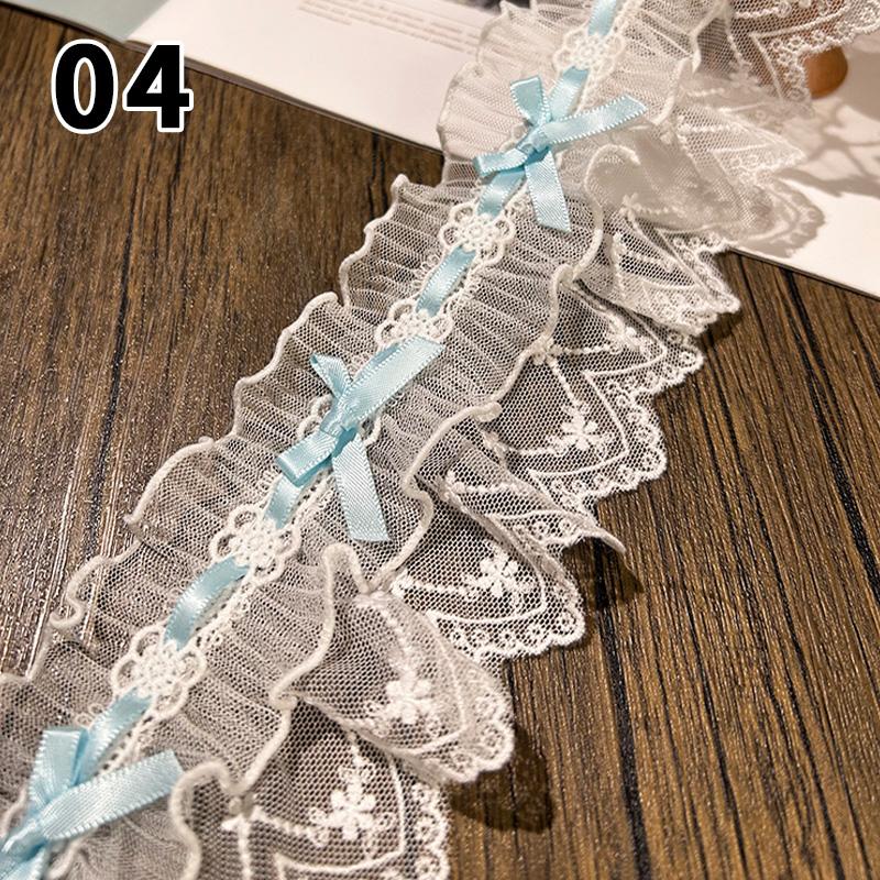 Бант Плиссированная Лента Кружево Ручная Работа Сделай Сам Украшение Детская Одежда Подол Юбки Аксессуары для Одежды Шторы Аксессуары для Домашнего Декора