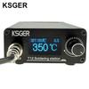 KSGER STM32 V3.1S T12 Soldering Station OLED DIY Aluminum Alloy FX9501 Handle Electric Tools Holder Auto-sleep T12 Iron Tips