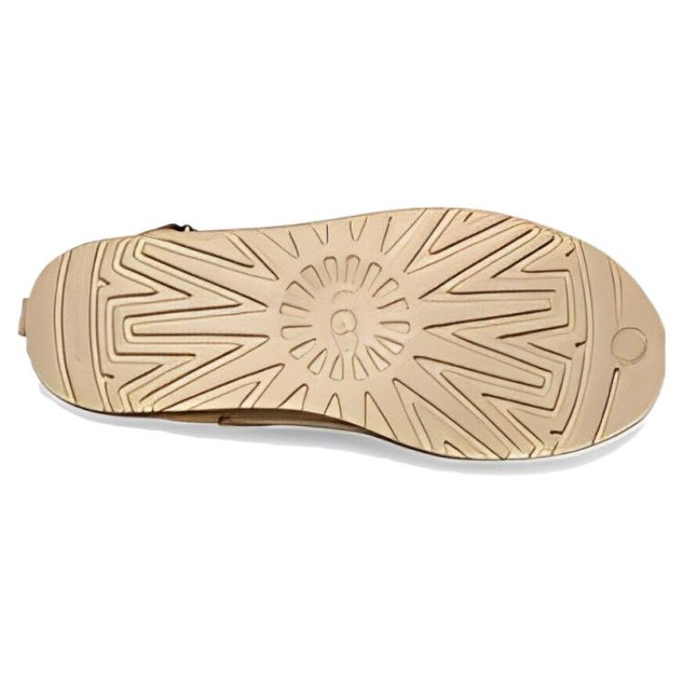 UGG Двухслойные теплые удобные модные универсальные зимние ботинки женские ботинки горчичного цвета 1118853-MDSD