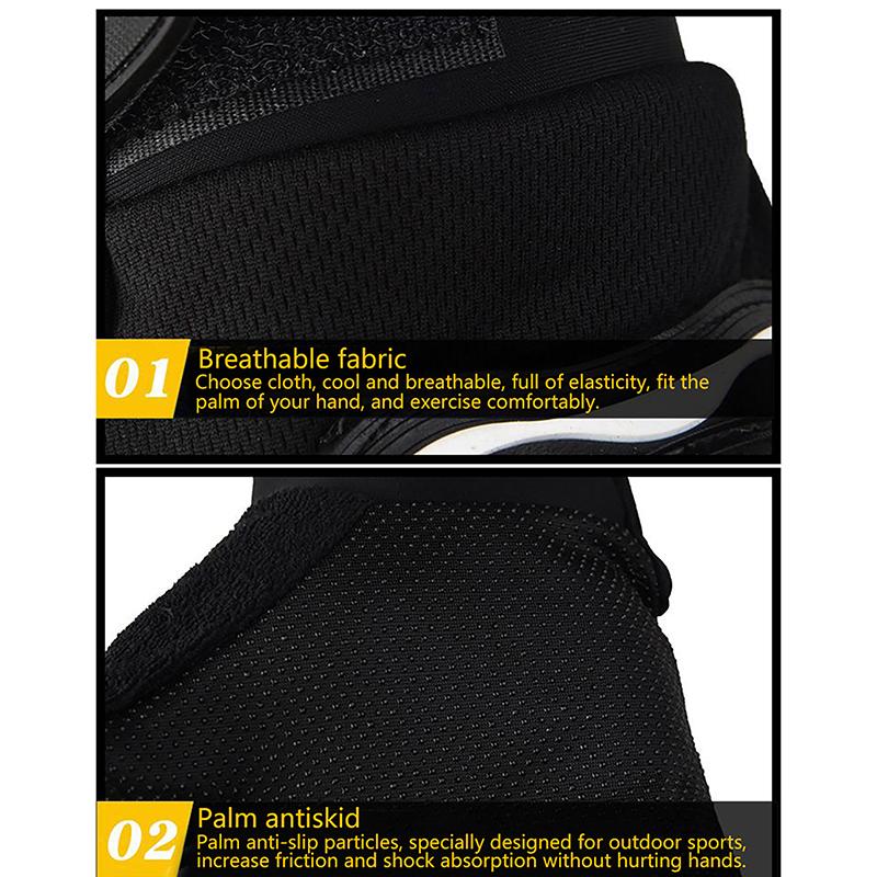 Outdoor Anti Slip Protective Gloves Touch Screen Motorcycle Cycling Gloves Motorbike Sports Breathable Mitten