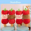 Tanghulu Strawberry Cute Capybara Plush Toy Cartoon Pig Kids Gift Birthday
