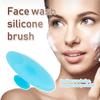 1pc Silicone Cleansing Brush Washing Pad Facial Exfoliating Blackhead Face Cleansing Brush Tool Soft Deep Cleaning Face Brush