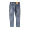 Spring Thin Jeans Stretch-casual Slim Straight Trousers Versatile Young Men