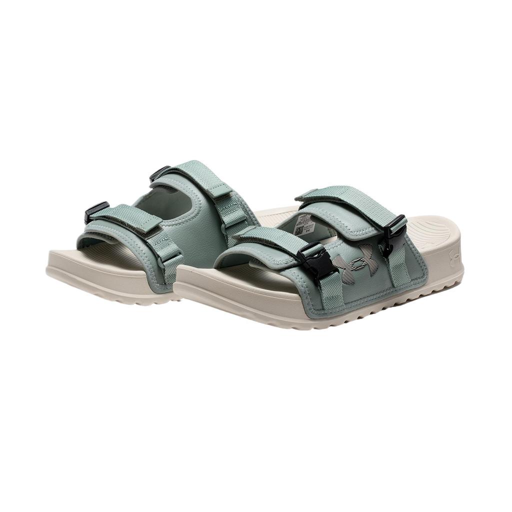 Under Armour Movement Fashion Comfortable Trendy Minimalist Slide Sandals Unisex Footwear Silicon-Green 6007202-348
