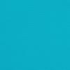 Low back Bench Cushions 6 pcs Turquoise Fabric