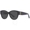 Saint Laurent Grey Oval Ladies Sunglasses Sl M3 002 55