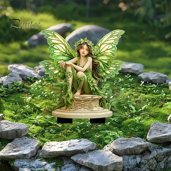 Акриловый садовый колышек для украшения цветочного горшка, садовые аксессуары для сада, вставка для комнатных и уличных растений в горшках