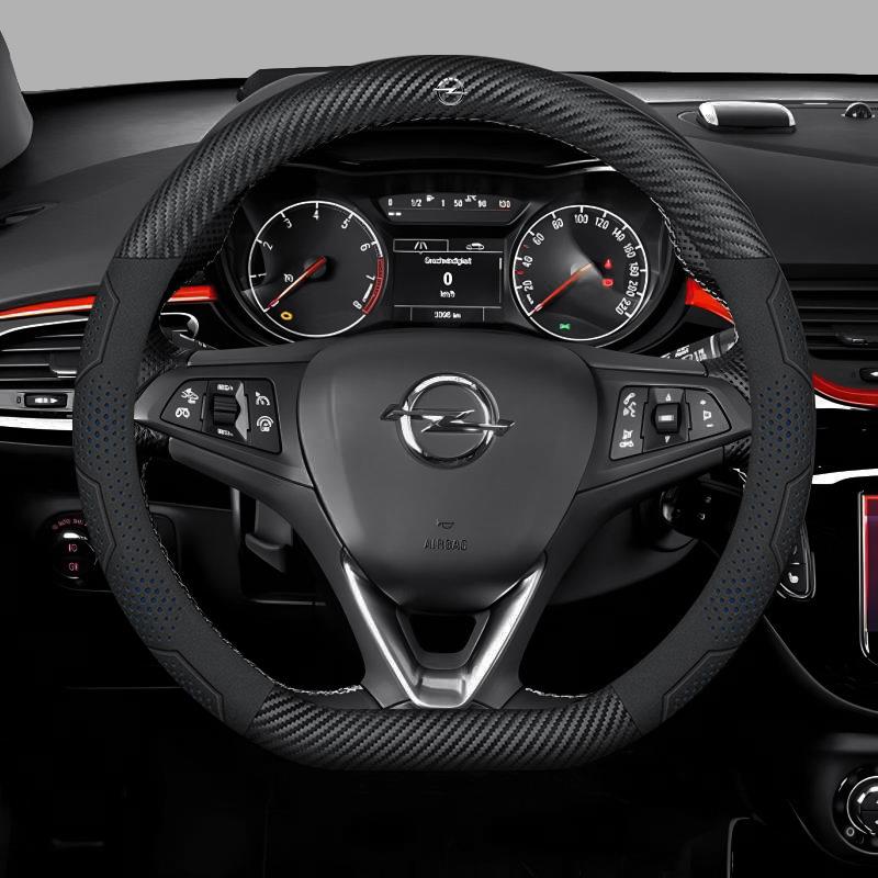 Чехол на руль автомобиля для Opel OPCline Astra Corsa Grandland Insignia Mokka Vectra GTC Tigra Vivaro Zafira Авто Аксессуары