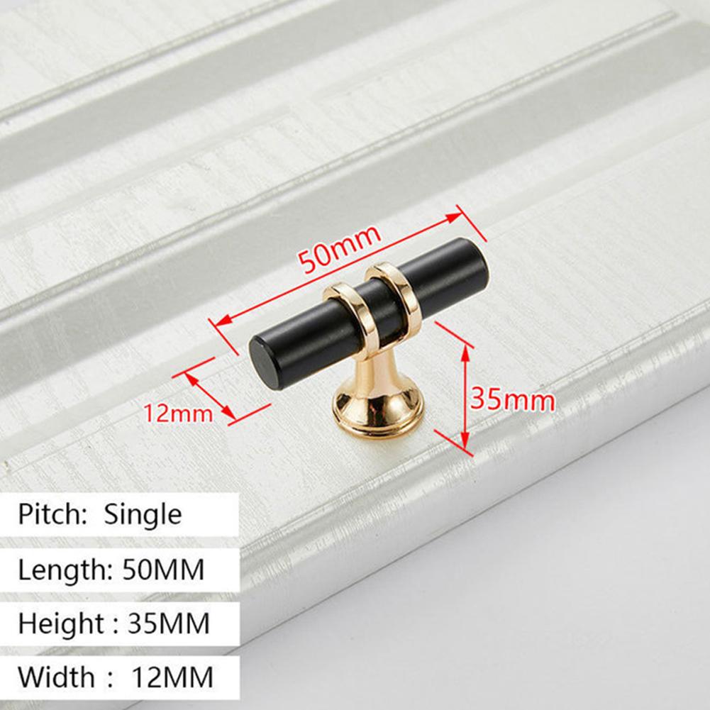 Ручка с винтом Обновите свои шкафы с помощью привлекательных хромированных ручек для дверцы кухонного шкафа из золота и черного цвета