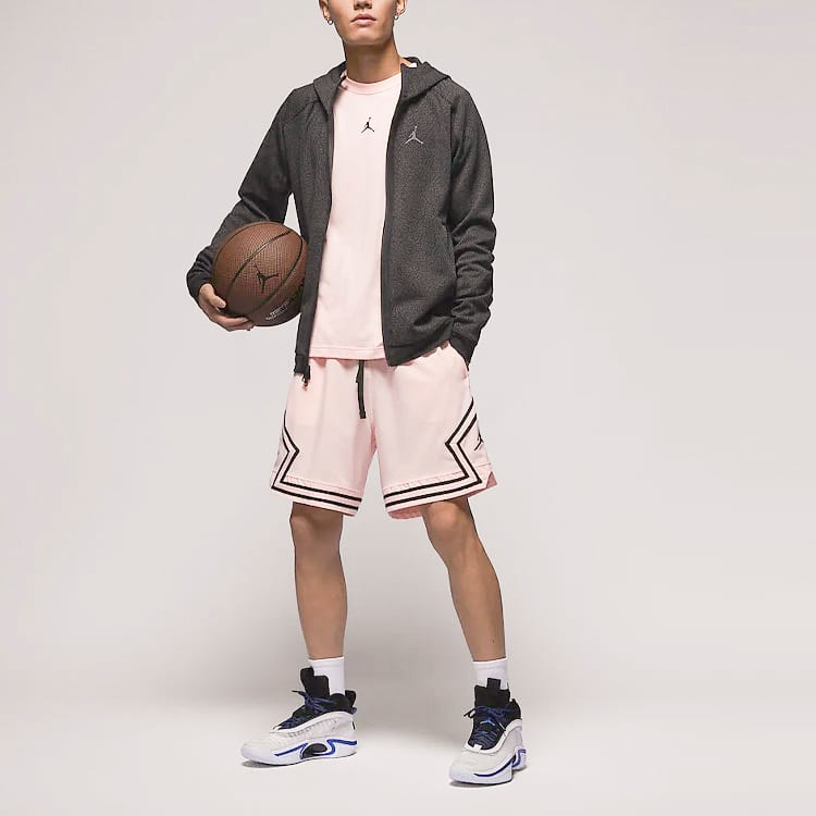 Jordan Спортивные повседневные шорты Dri FIT мужские Legend Pink FB7581-622