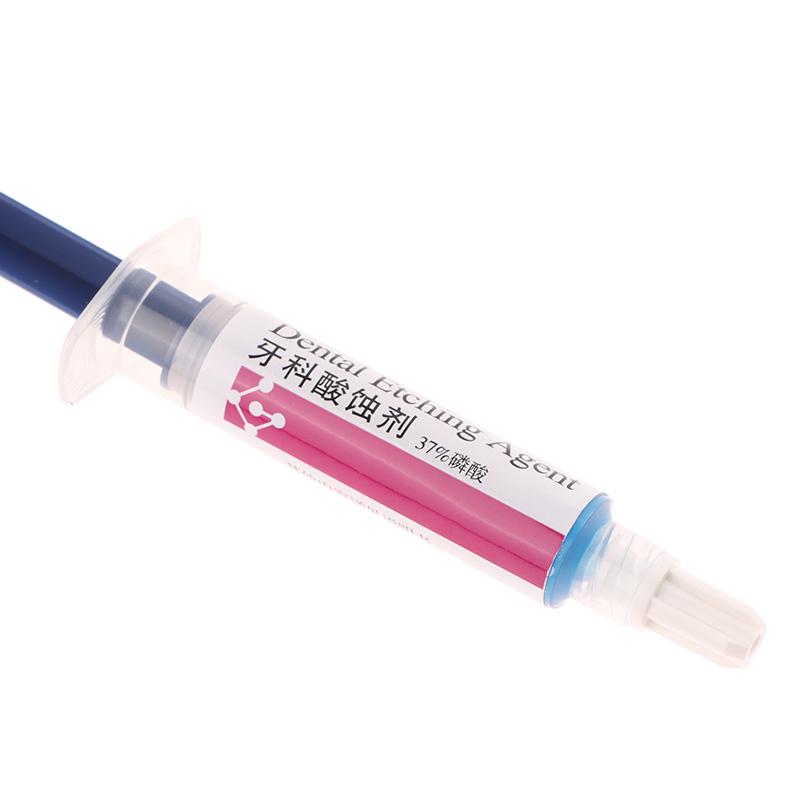 Стоматологический материал Протравка 37% Фосфорная кислота Протравка Травящий гель с 5 наконечниками для ортодонтического адгезива Светоотверждаемый Бонд Зубной клей