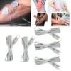 Совместимые отводящие провода 4,9 фута Запасные отводящие провода для TENS Отводящие провода для TENS для электротерапевтических устройств