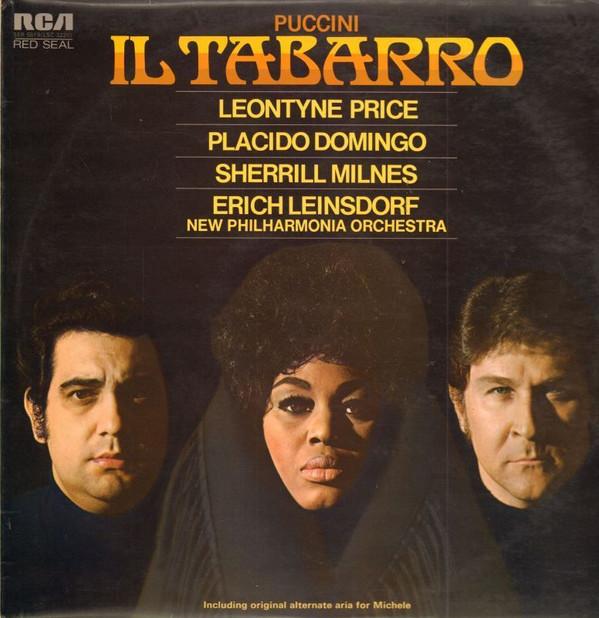 Виниловая пластинка ДЖАКОМО ПУЧЧИНИ ЛЕОНТИНА ПРАЙС PL Il Tabarro LSC3220 RCA RED SEAL 1972 Германия Классика Б/у