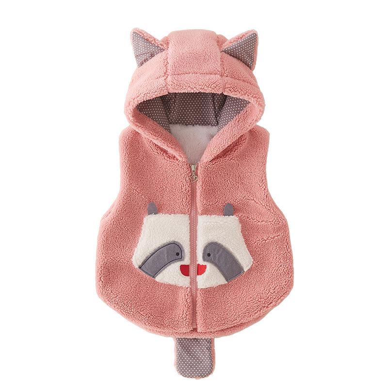 Мягкий жилет для девочек на осень/зиму, 1-3 года