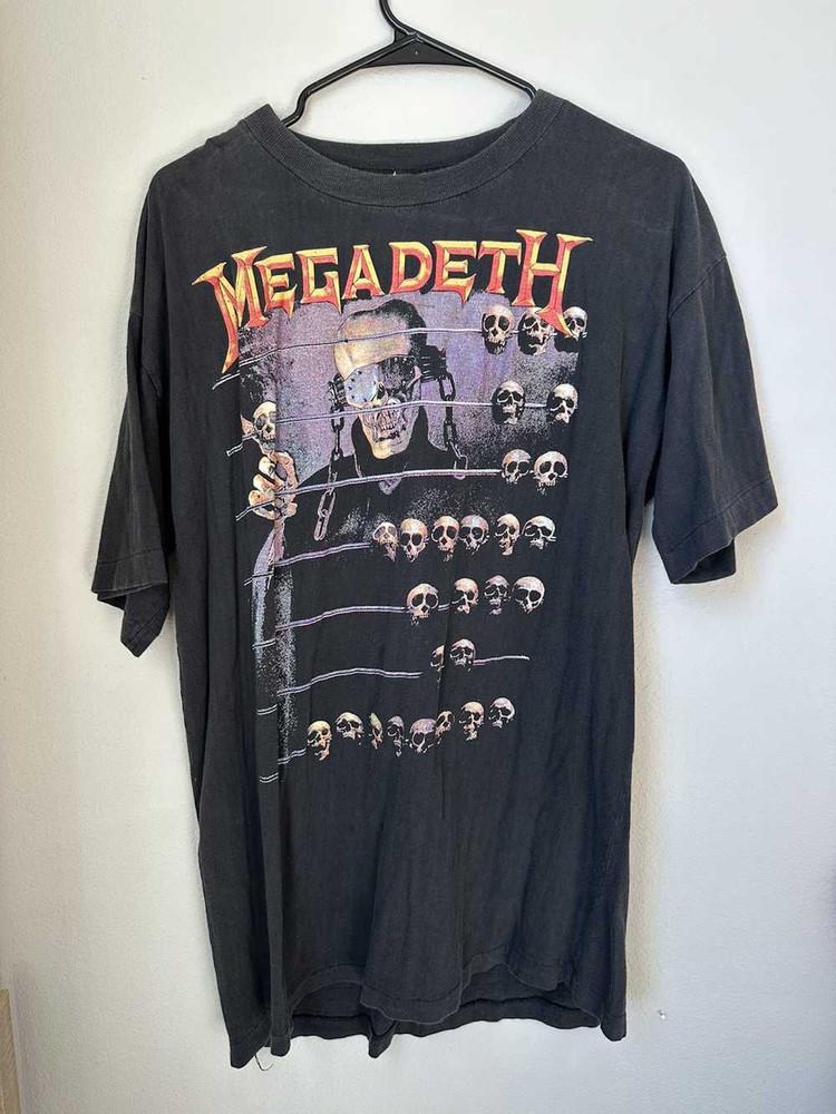 Футболка с принтом альбома Megadeth Countdown to Extinction для взрослых WA204 Унисекс футболка