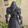 Shadow Sentry Armor Knight Statue, 3D Printed Unscrupulous Knight Role Playing Game Accessories, and Artistic Desktop Decoration