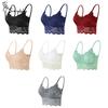Women's Sexy Lace  Hollow Out Bras Top Comfortable Bralette Underwear Female Wireless Lingerie Seamless Bra
